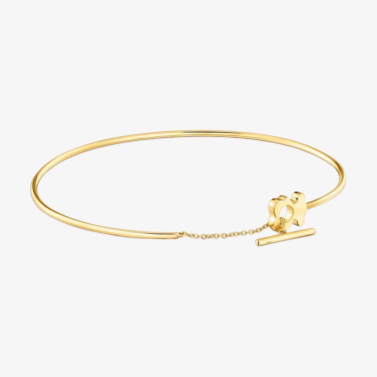 Tous - Pulsera Esclava De Oro Y Oso I-Bear - Dorado