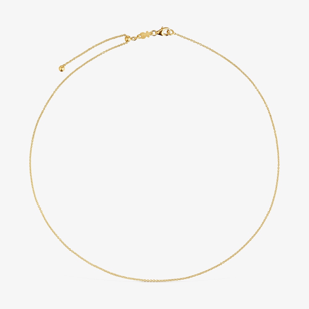 Collar corto de oro 18K 40 cm Basic