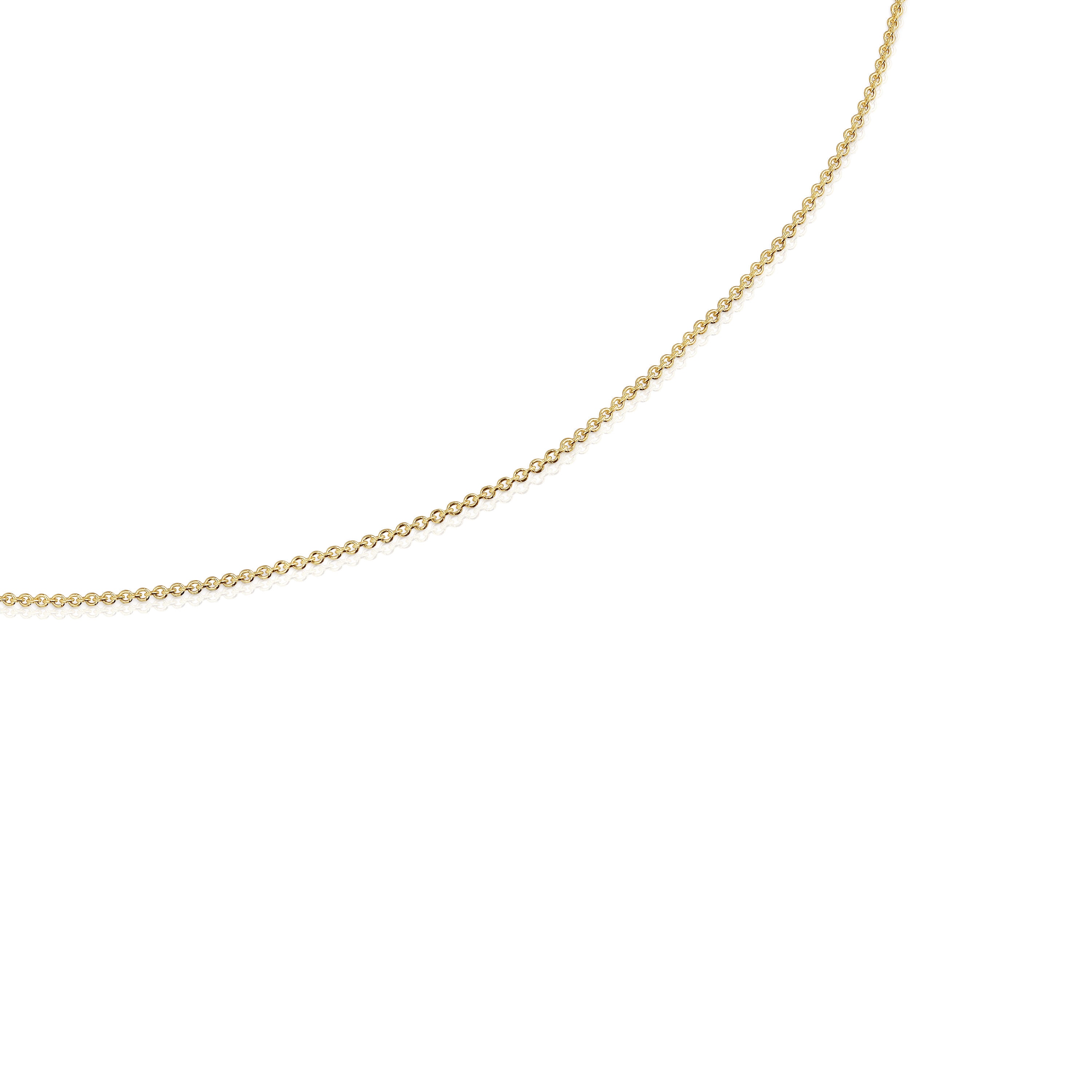 Collar corto de oro 40 cm Basic