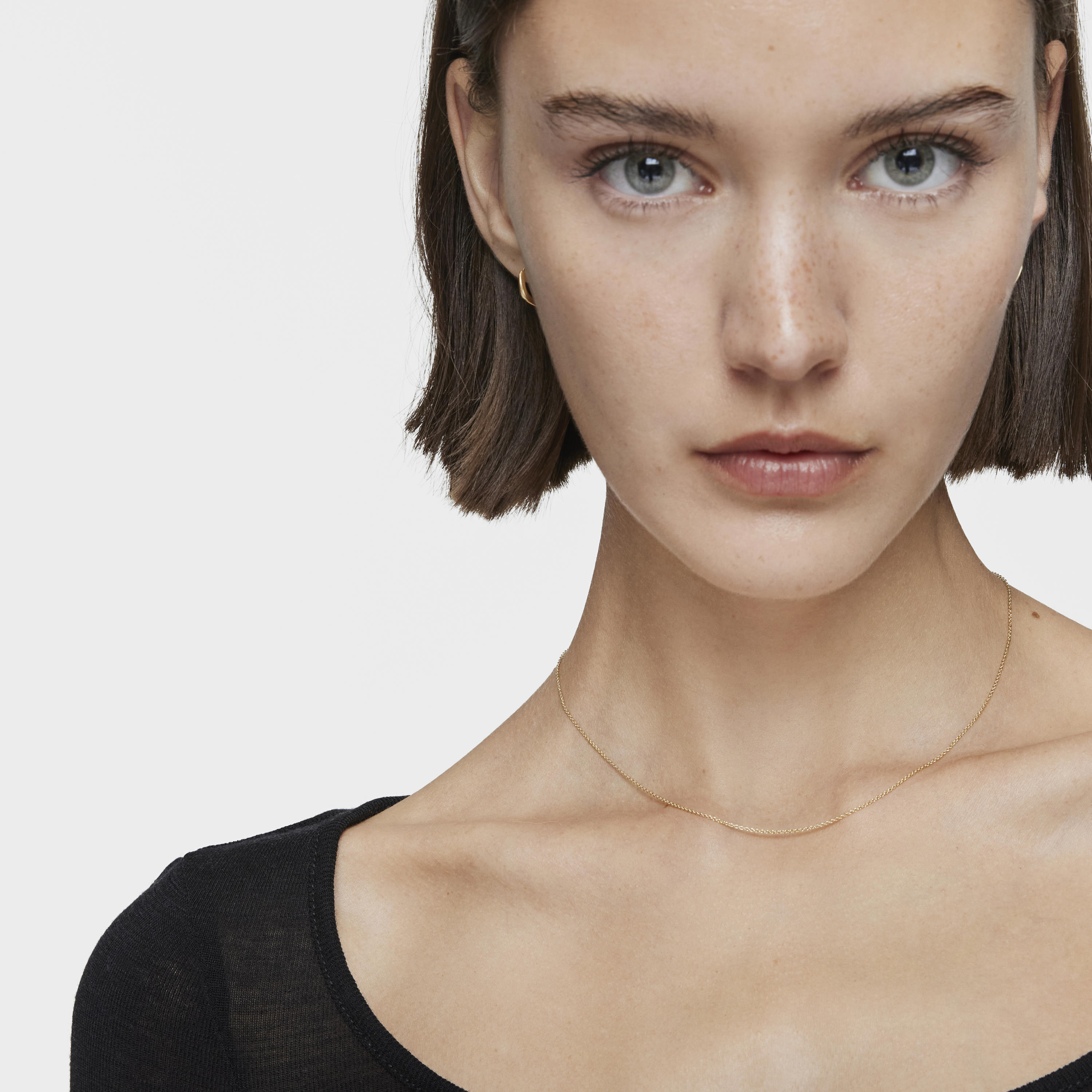 Short 40 cm 18K solid gold Necklace TOUS Basics