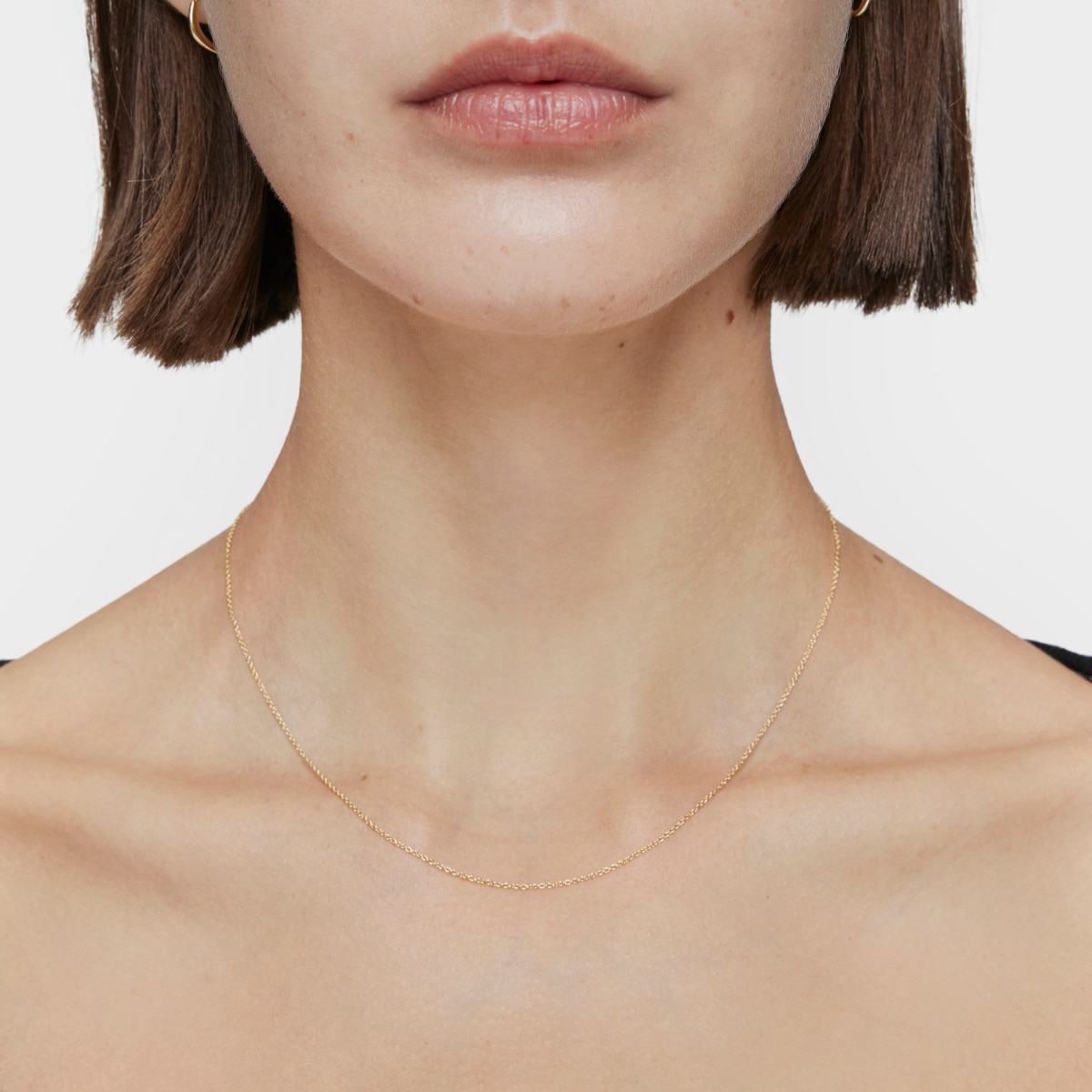 Short 40 cm gold Necklace TOUS Basics