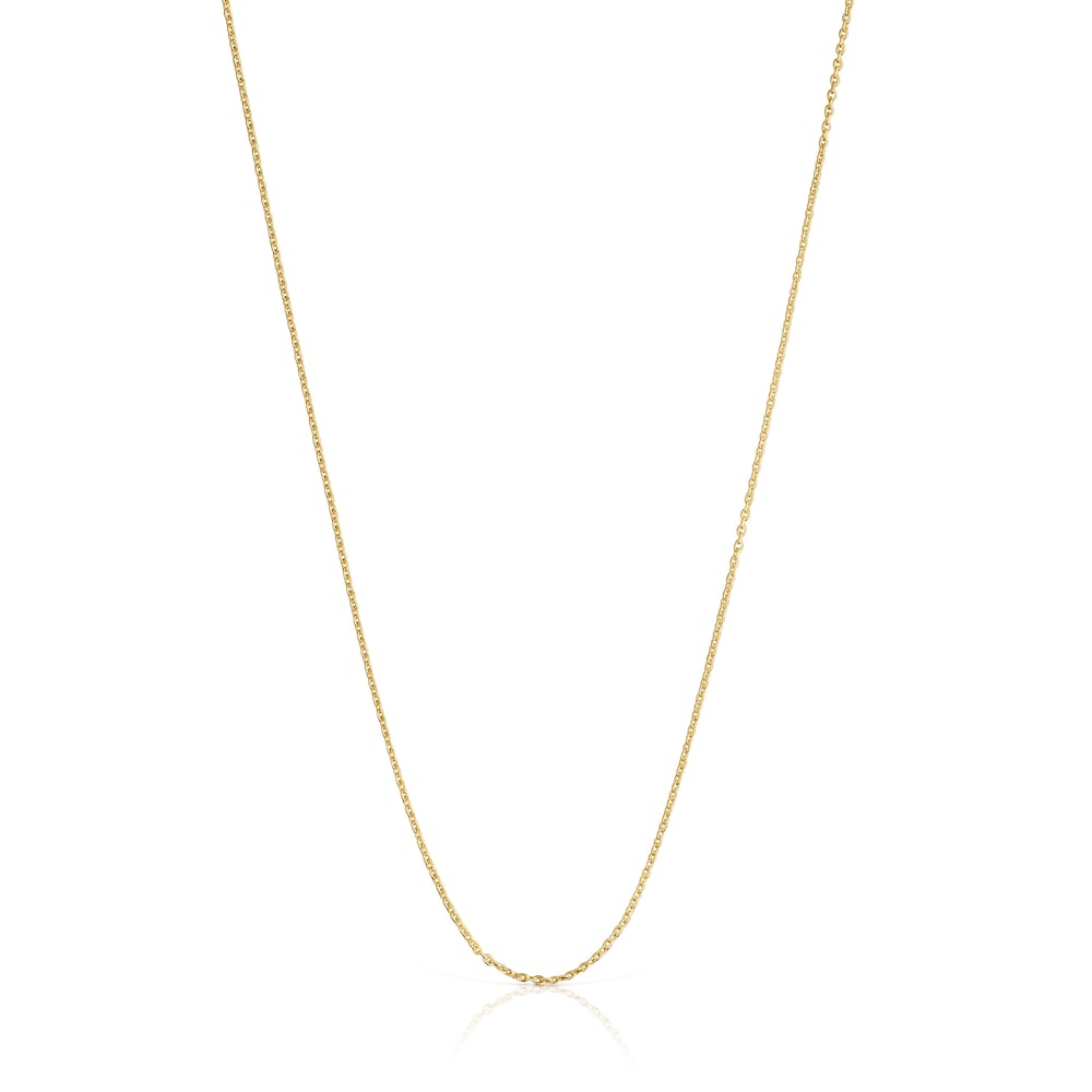 Short 50 cm gold Necklace TOUS Basics Short 50 cm gold Necklace TOUS Basics