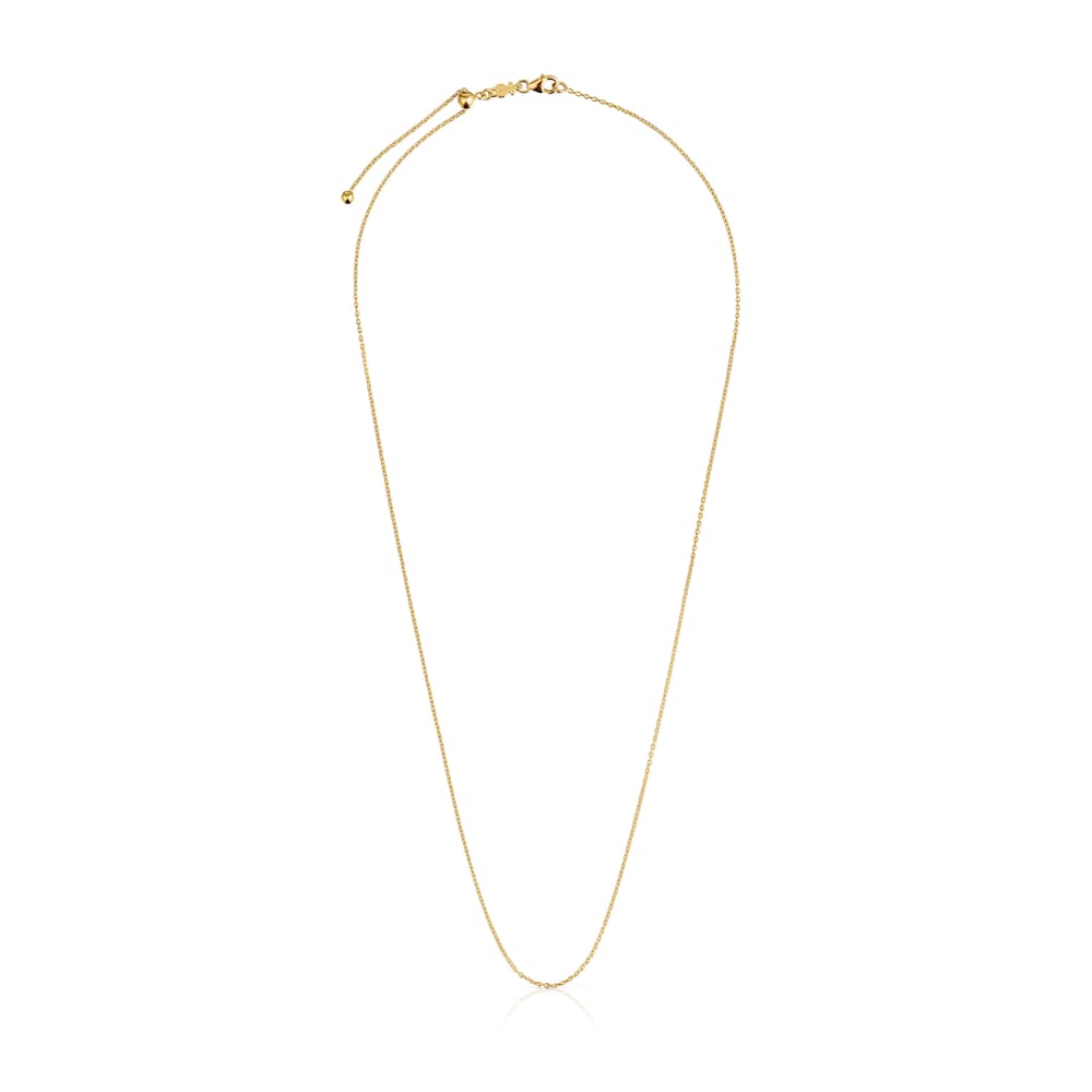 Short 50 cm gold Necklace TOUS Basics Short 50 cm gold Necklace TOUS Basics