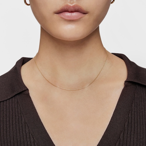 Short 50 cm gold Necklace TOUS Basics