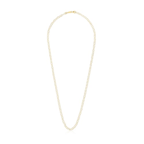 Collar corto anillas de oro 50 cm Basic