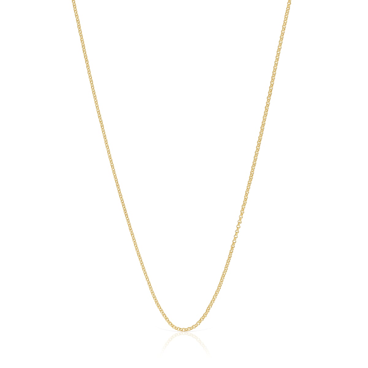 Tous - Collar Mediano De Oro 60 Cm Basic - Dorado