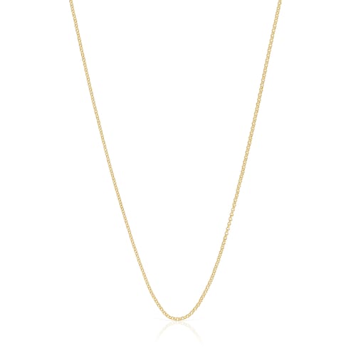 Collar mediano de oro 60 cm Basic