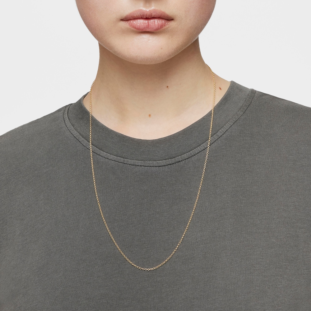 Medium 60&nbsp;cm 18K solid gold Necklace TOUS Basics