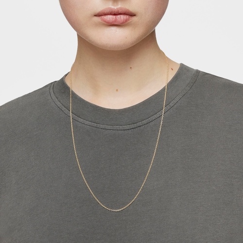 Collar mediano de oro 60 cm Basic