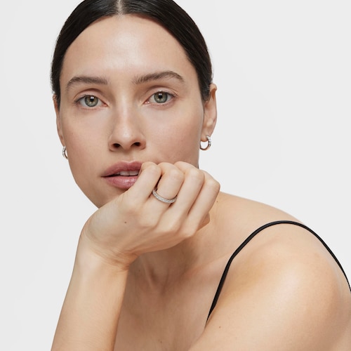 Platinum band Ring with lab-grown diamonds Les Classiques LGD