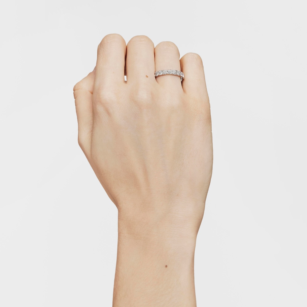 Anillo alianza de platino con diamantes creados en laboratorio Les Classiques LGD