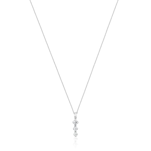 Gargantilla de platino con diamantes creados en laboratorio Les Classiques LGD