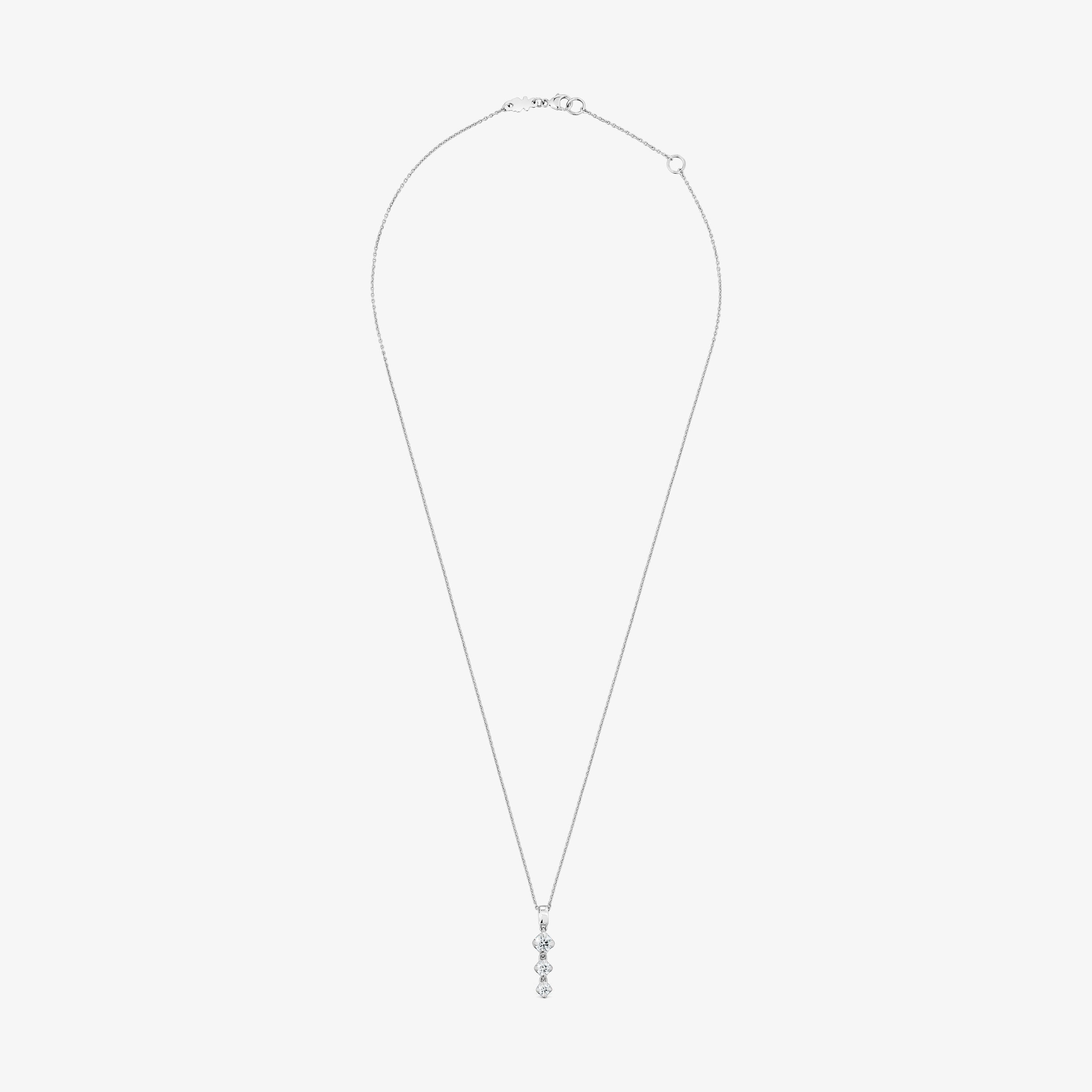 Platinum Choker with lab-grown diamonds Les Classiques LGD