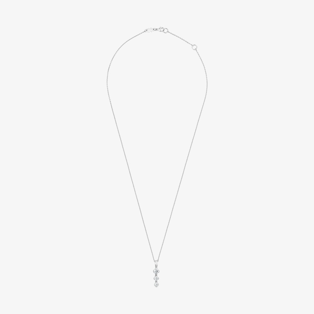 Platinum Choker with lab-grown diamonds Les Classiques LGD