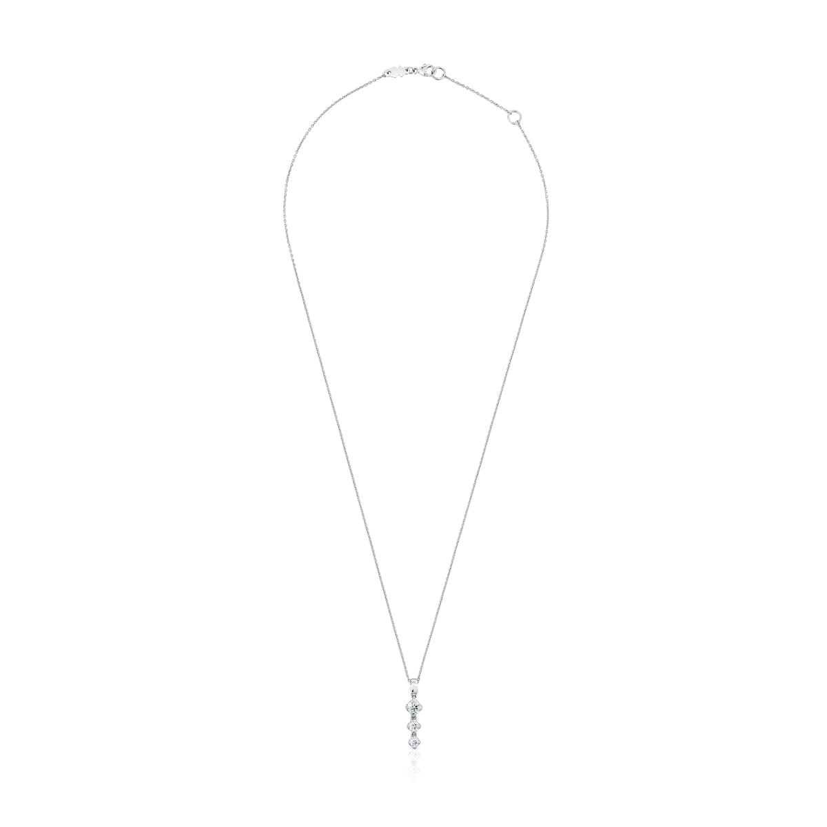 Platinum Choker with lab-grown diamonds Les Classiques LGD