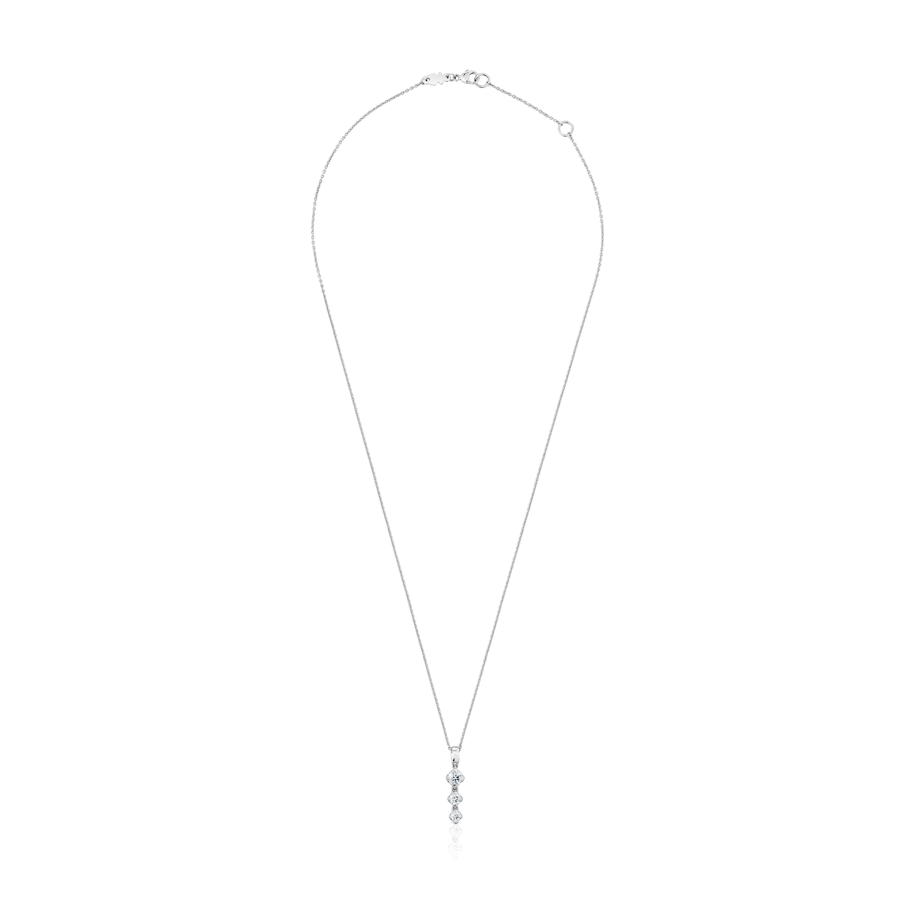 Platinum Choker with lab-grown diamonds Les Classiques LGD
