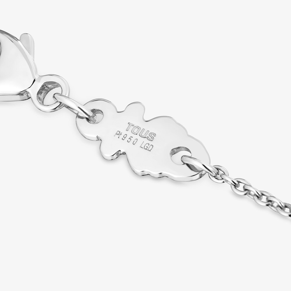 Platinum Choker with lab-grown diamonds Les Classiques LGD