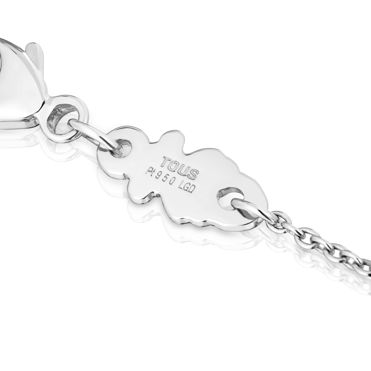 Platinum Choker with lab-grown diamonds Les Classiques LGD