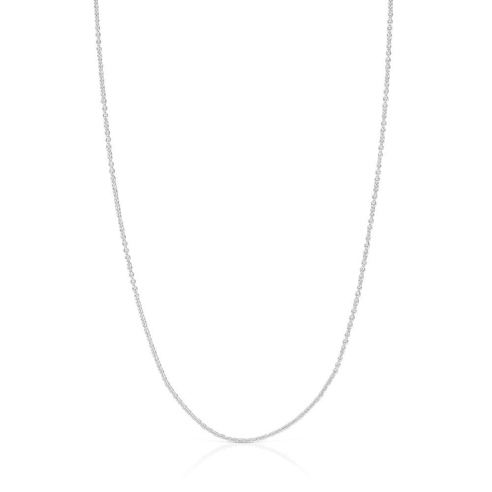 40 cm white gold Choker Basics