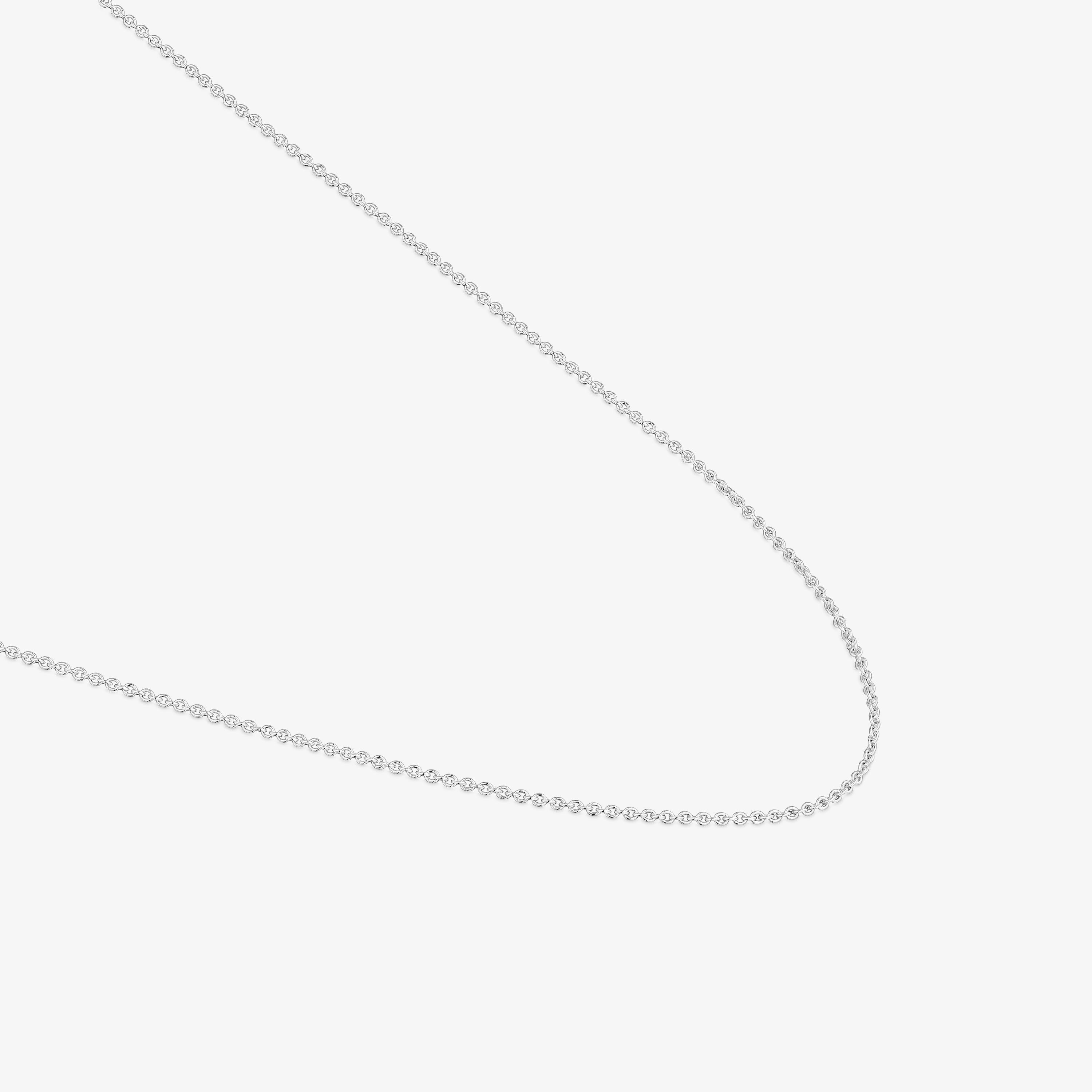 40 cm 18K white gold Choker Basics