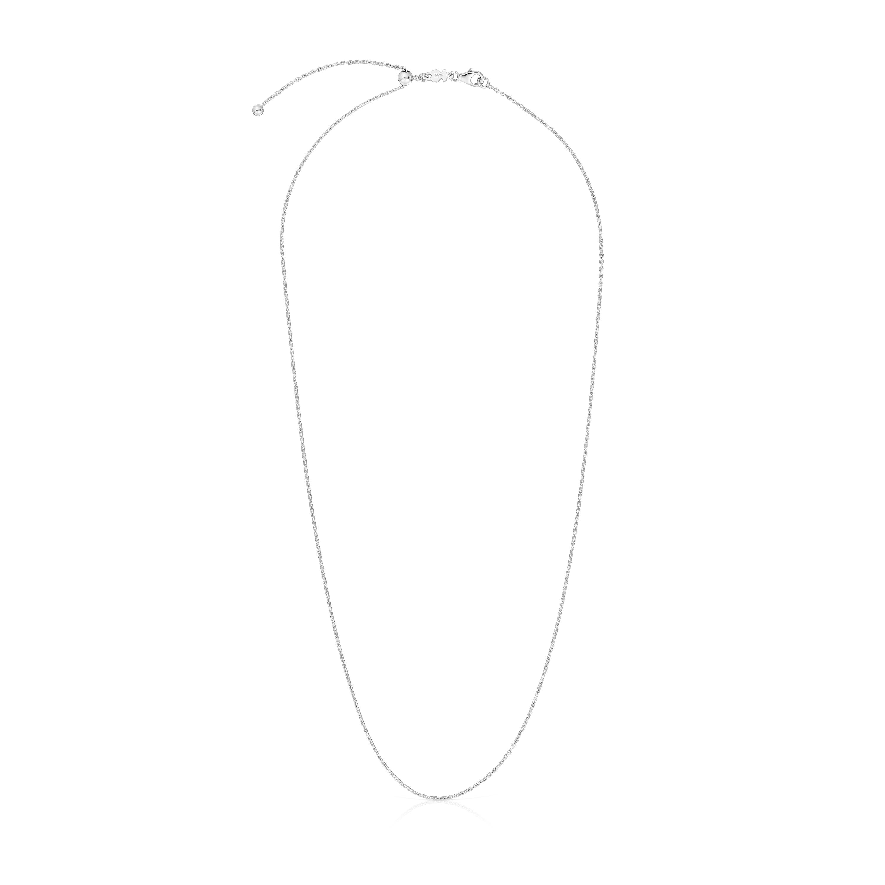 50 cm white gold Necklace Basics