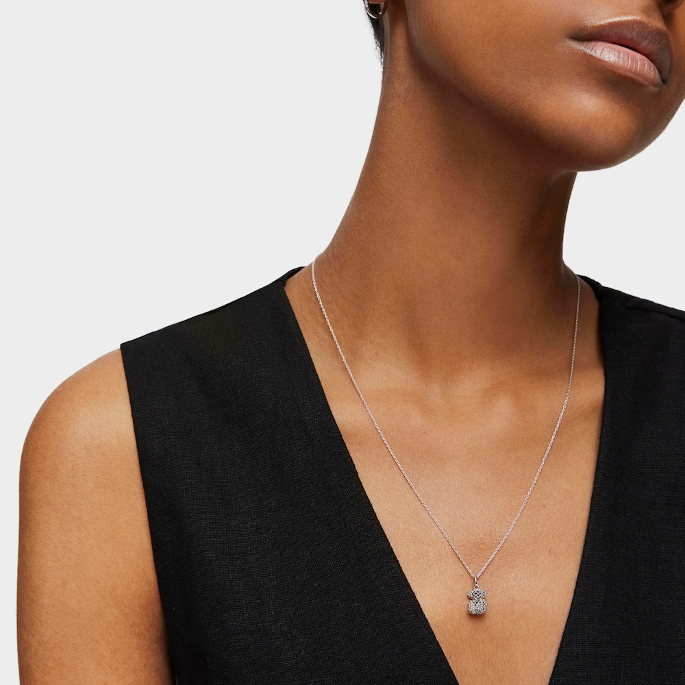 Gargantilla de oro blanco 50 cm Basics