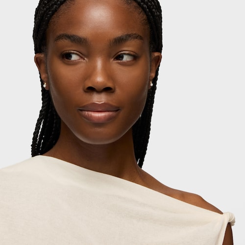 Gold and cultured pearl Earrings Basics