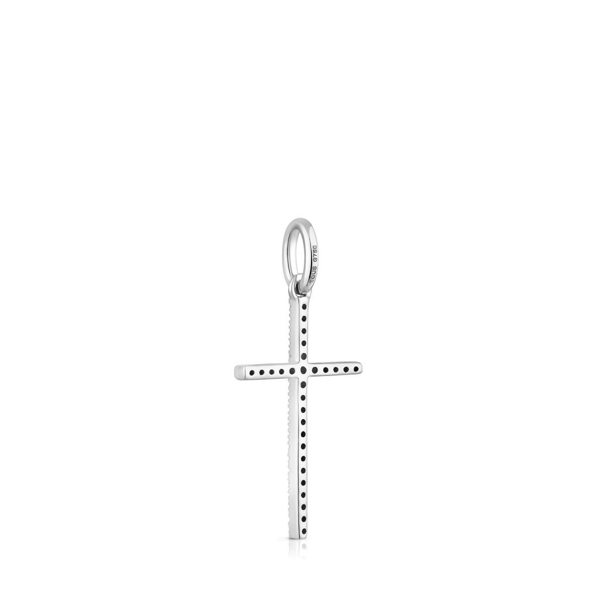 White gold and diamonds cross Pendant Basics
