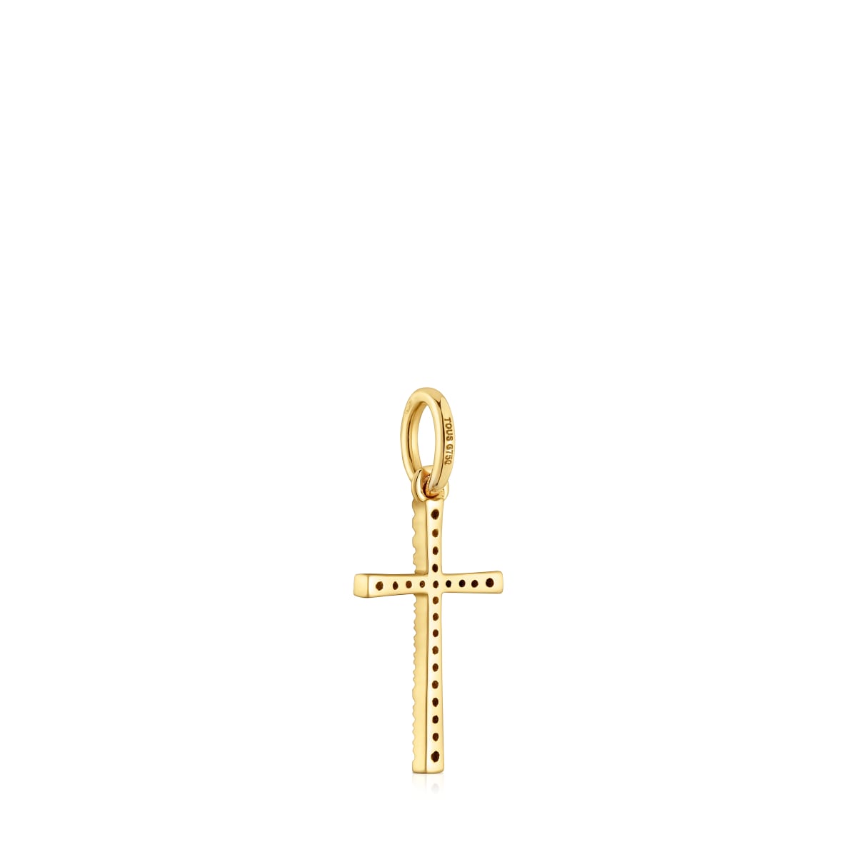 Gold and diamonds cross Pendant Basics