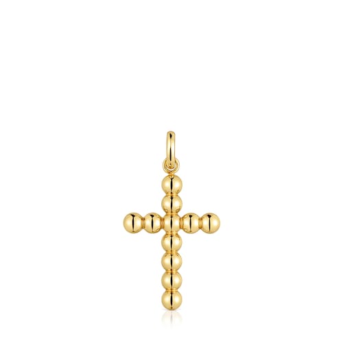 Medium gold cross-motif Pendant Basics
