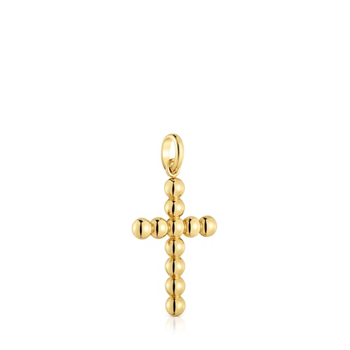 Medium gold cross-motif Pendant Basics