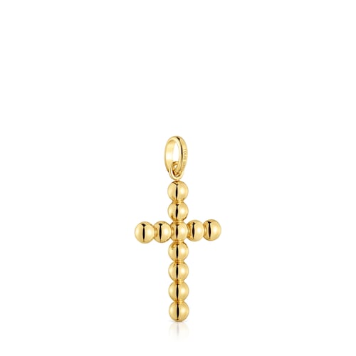 Medium gold cross-motif Pendant Basics