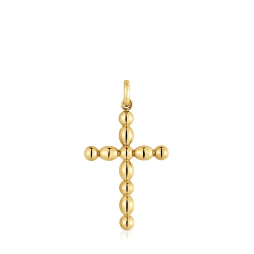 Large gold cross-motif Pendant Basics