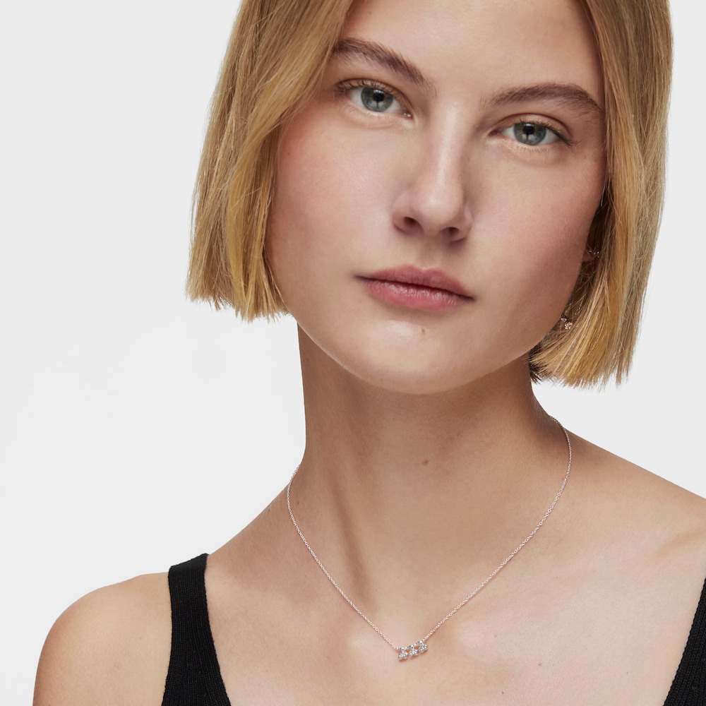 Gargantilla de plata y detalle Bold Bear