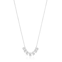 Bold Bear short silver Necklace with charm