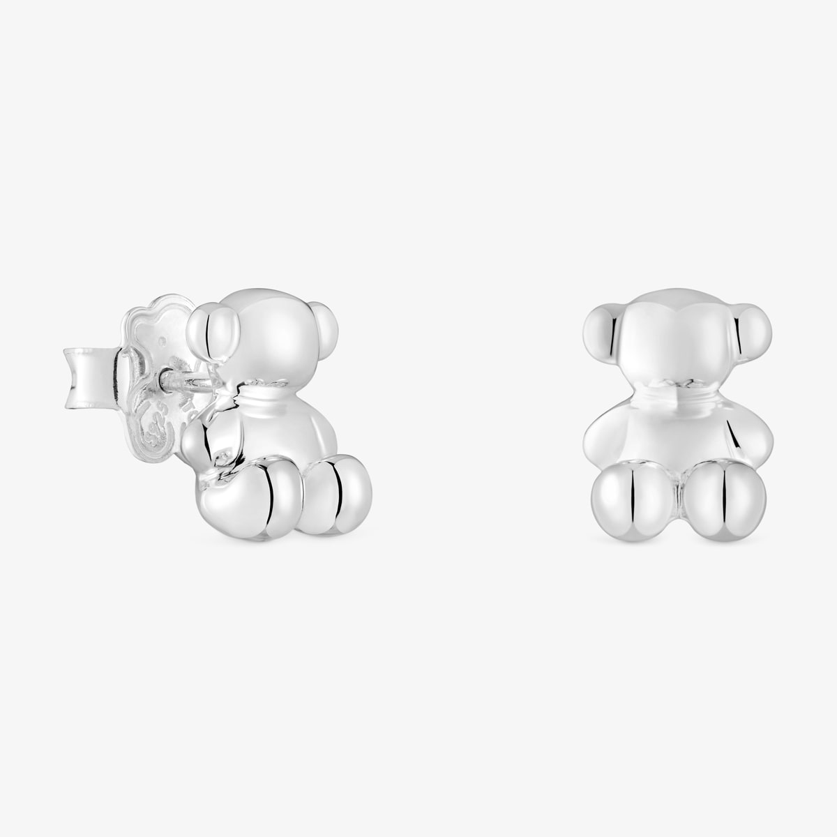 Tous - Pendientes Oso De Plata 10 Mm Bold Bear - Plateado
