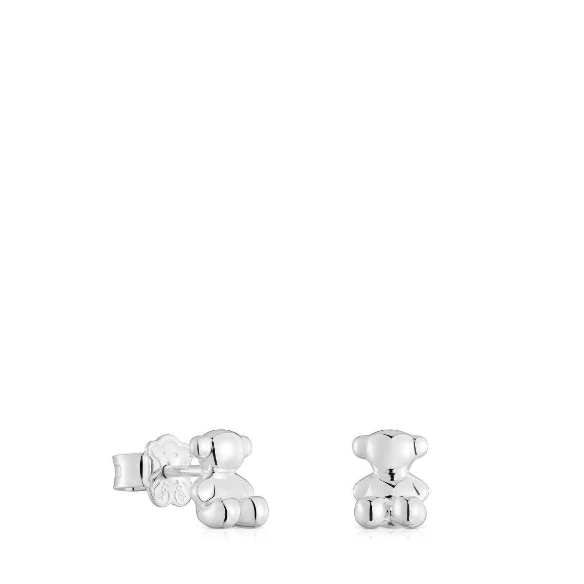 Tous - Pendientes Oso De Plata 7,2 Mm Bold Bear - Plateado