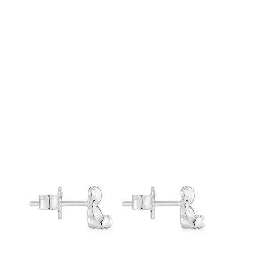 Pendientes oso de plata 7,2 mm Bold Bear