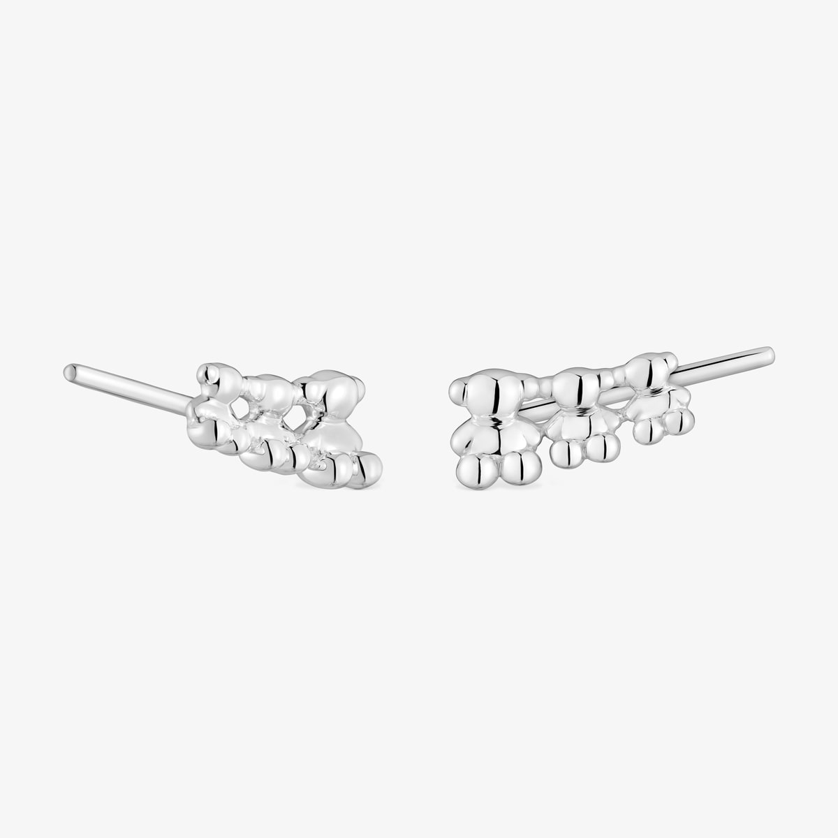 Tous - Pendientes Trepadores Osos De Plata Bold Bear - Plateado