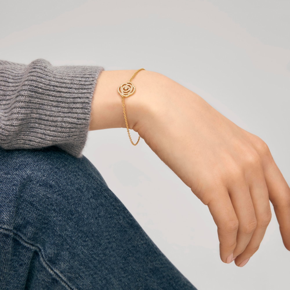 Pulsera de oro con diamantes TOUS ATELIER