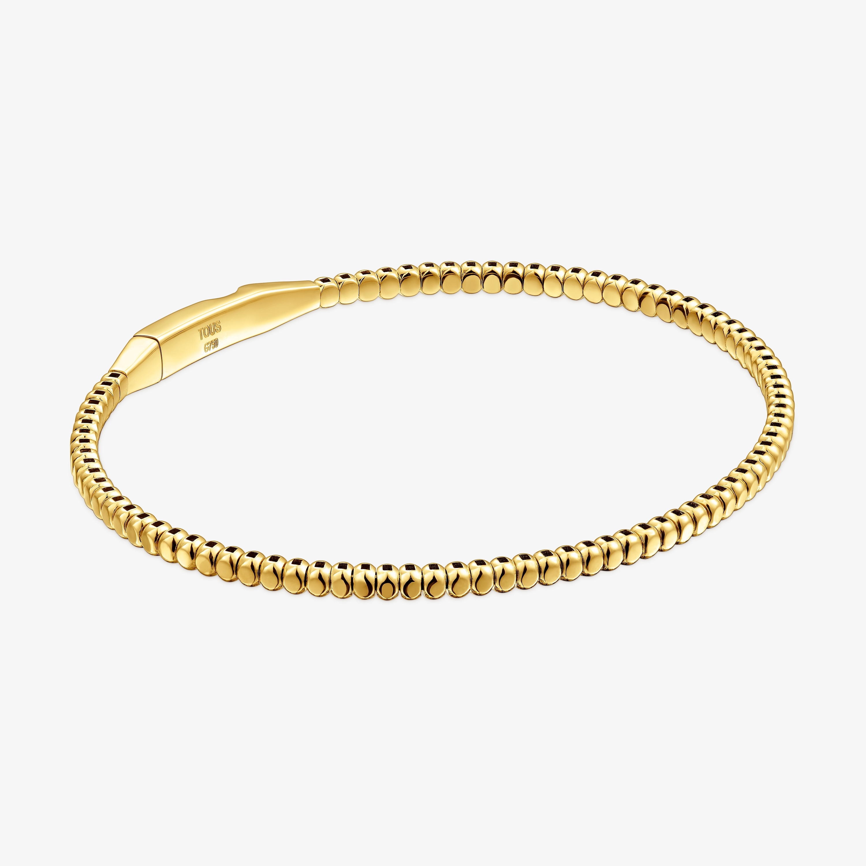 18K solid gold ball Bangle TOUS Basics