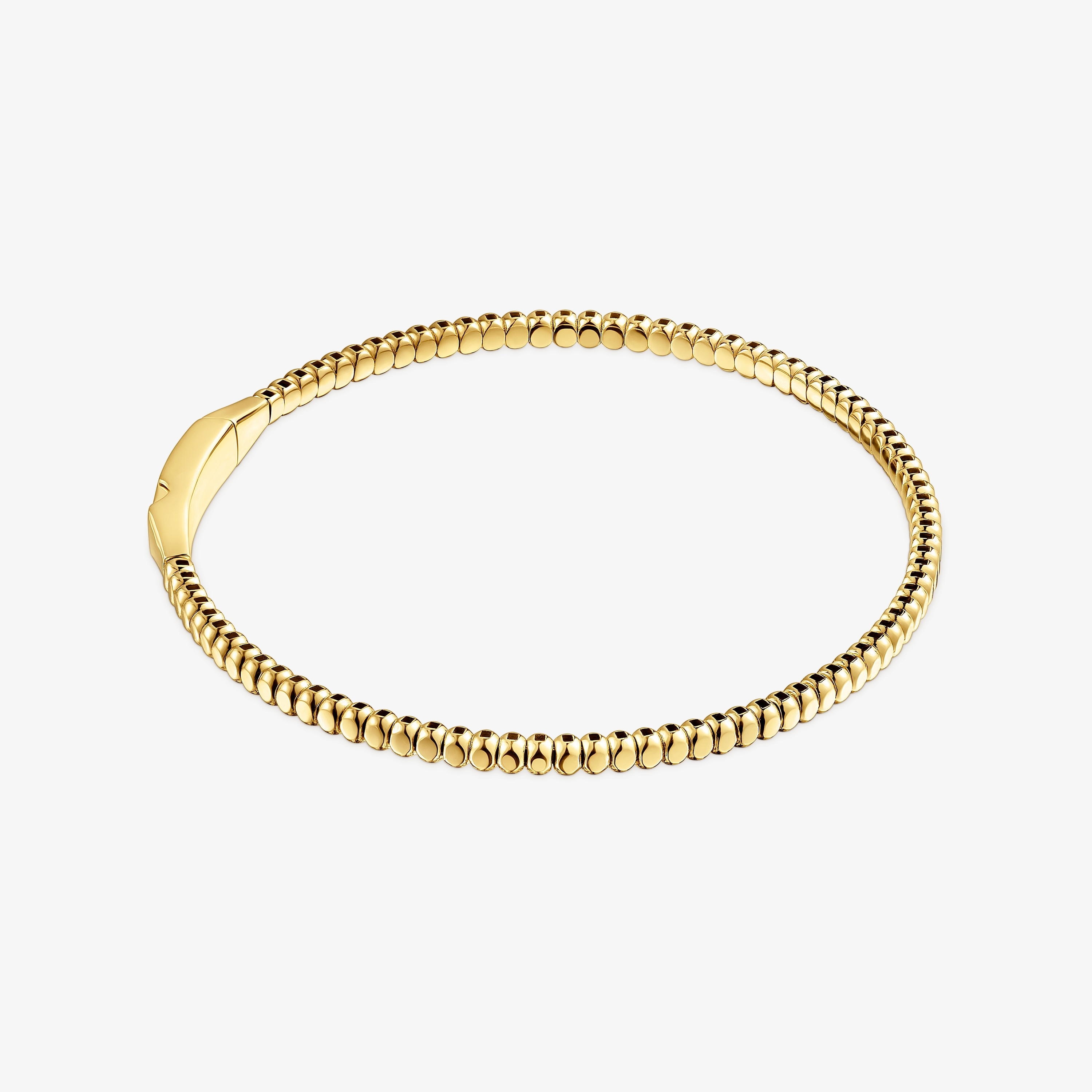 18K solid gold ball Bangle TOUS Basics
