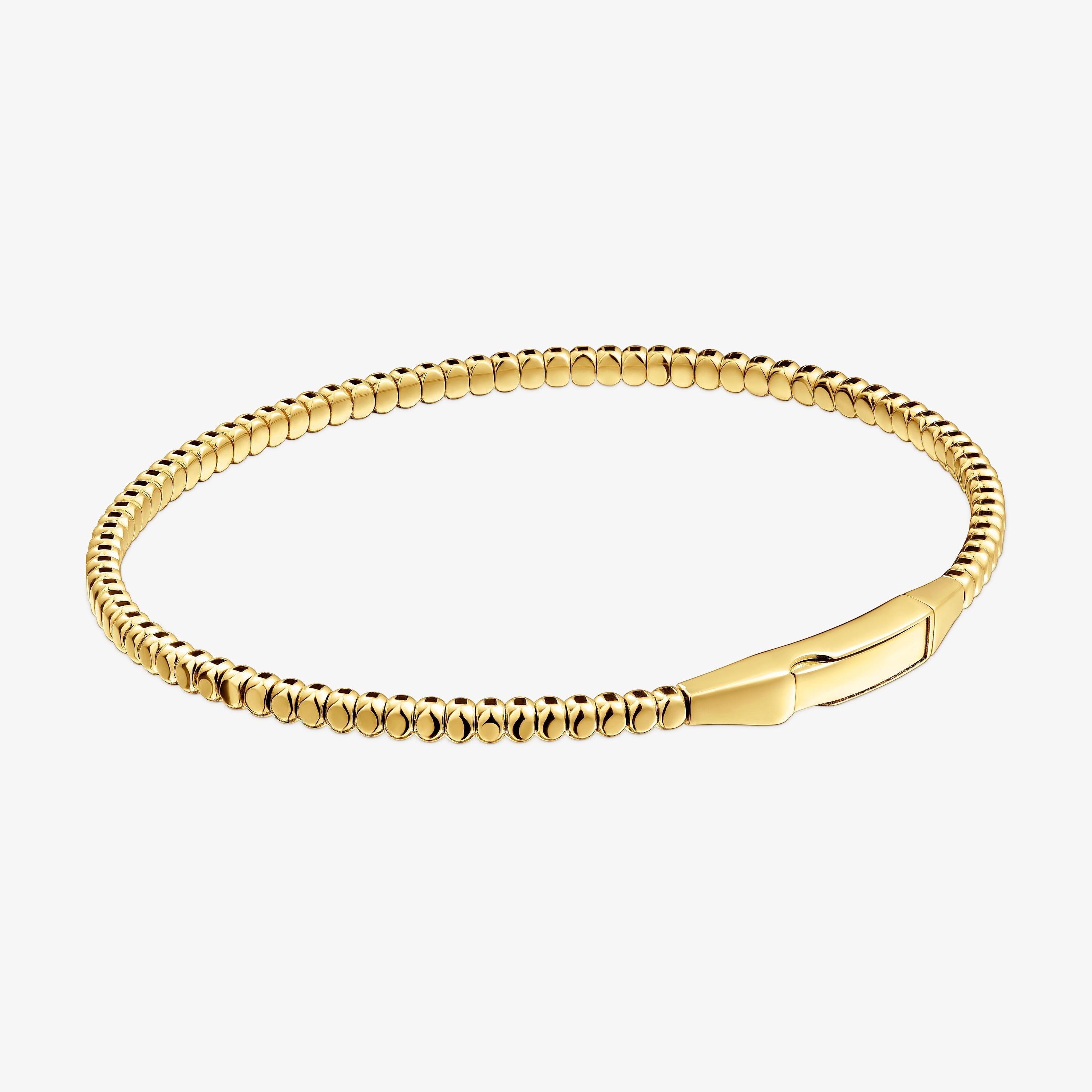 18K solid gold ball Bangle TOUS Basics