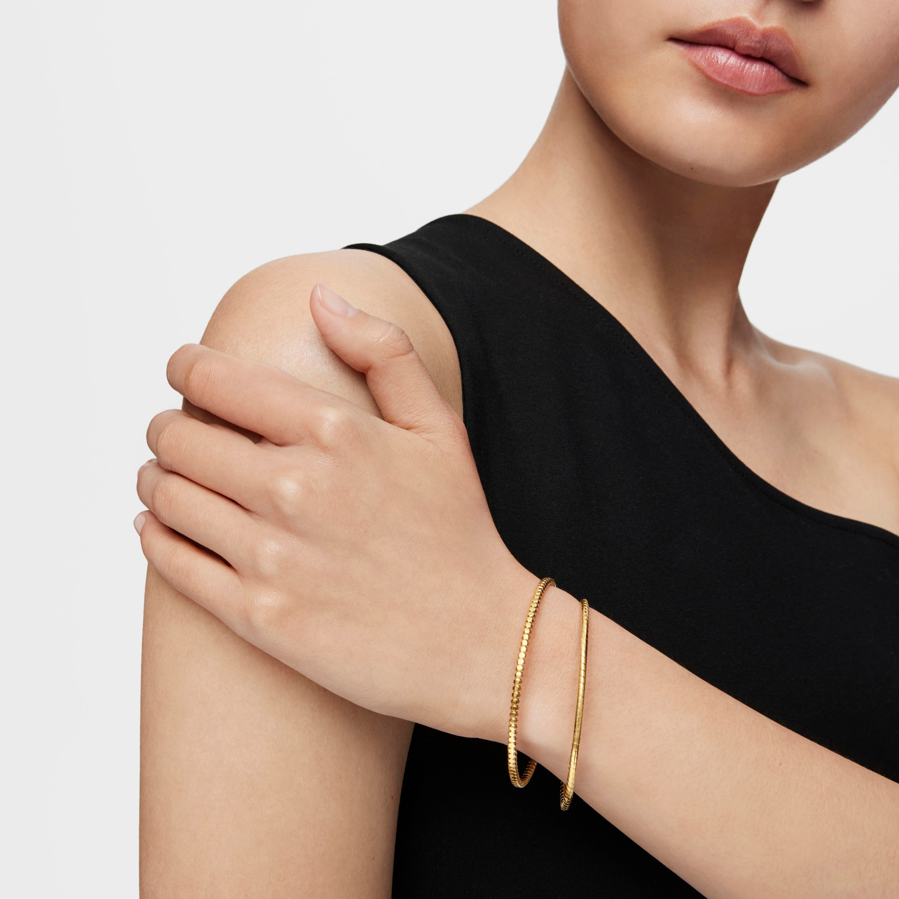 18K solid gold ball Bangle TOUS Basics
