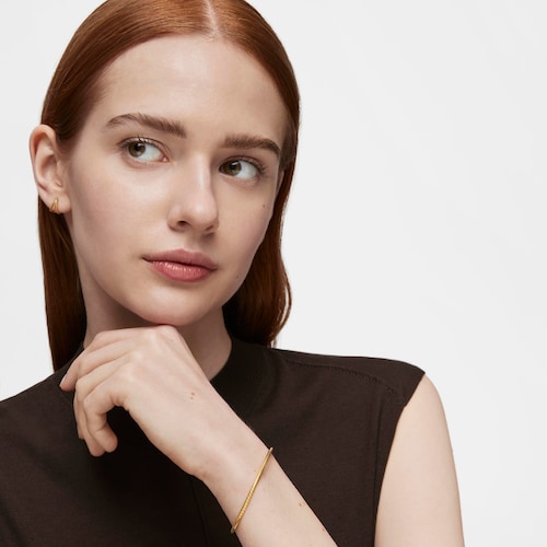 Pulsera esclava de oro TOUS Basics