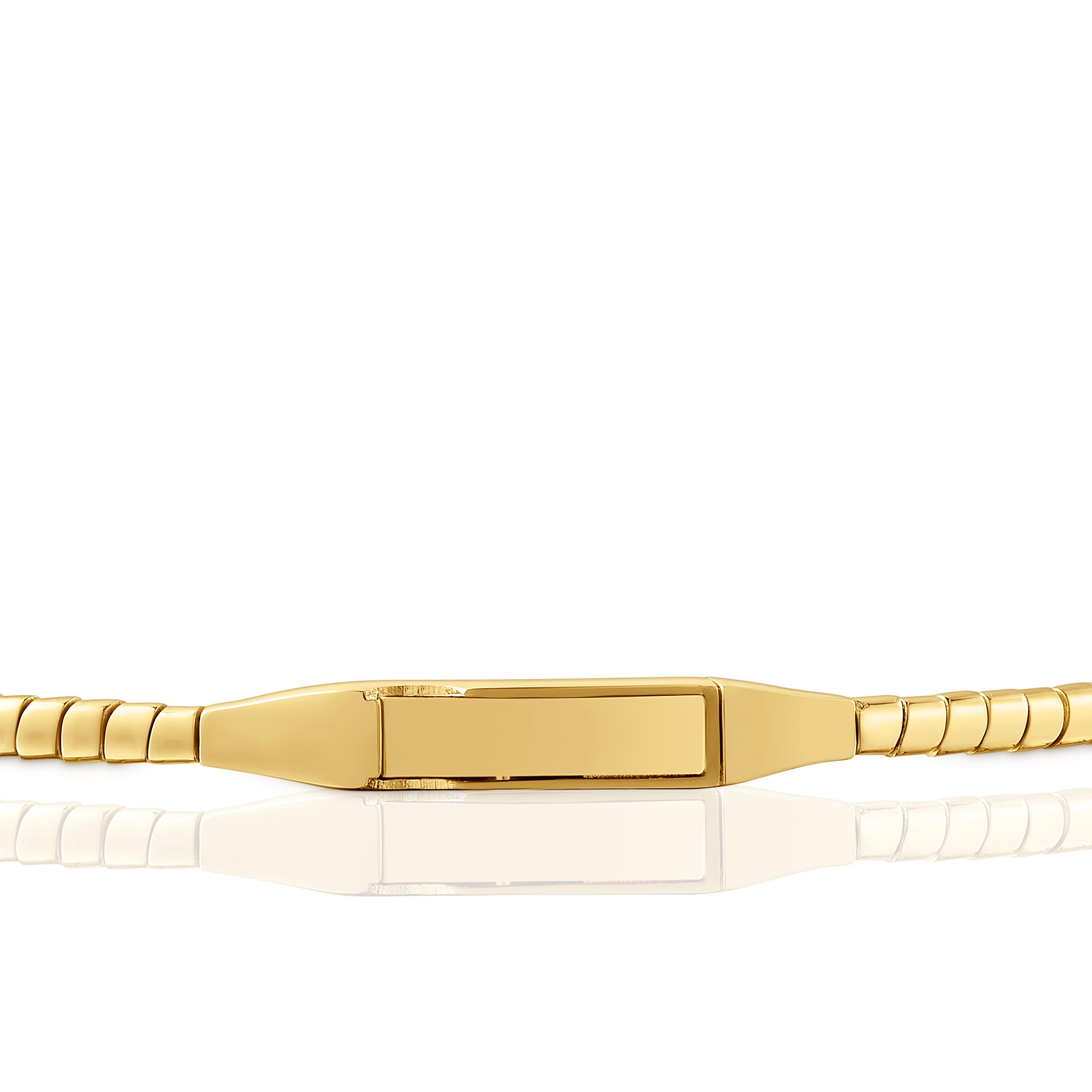Gold Bangle with diamonds TOUS Basics