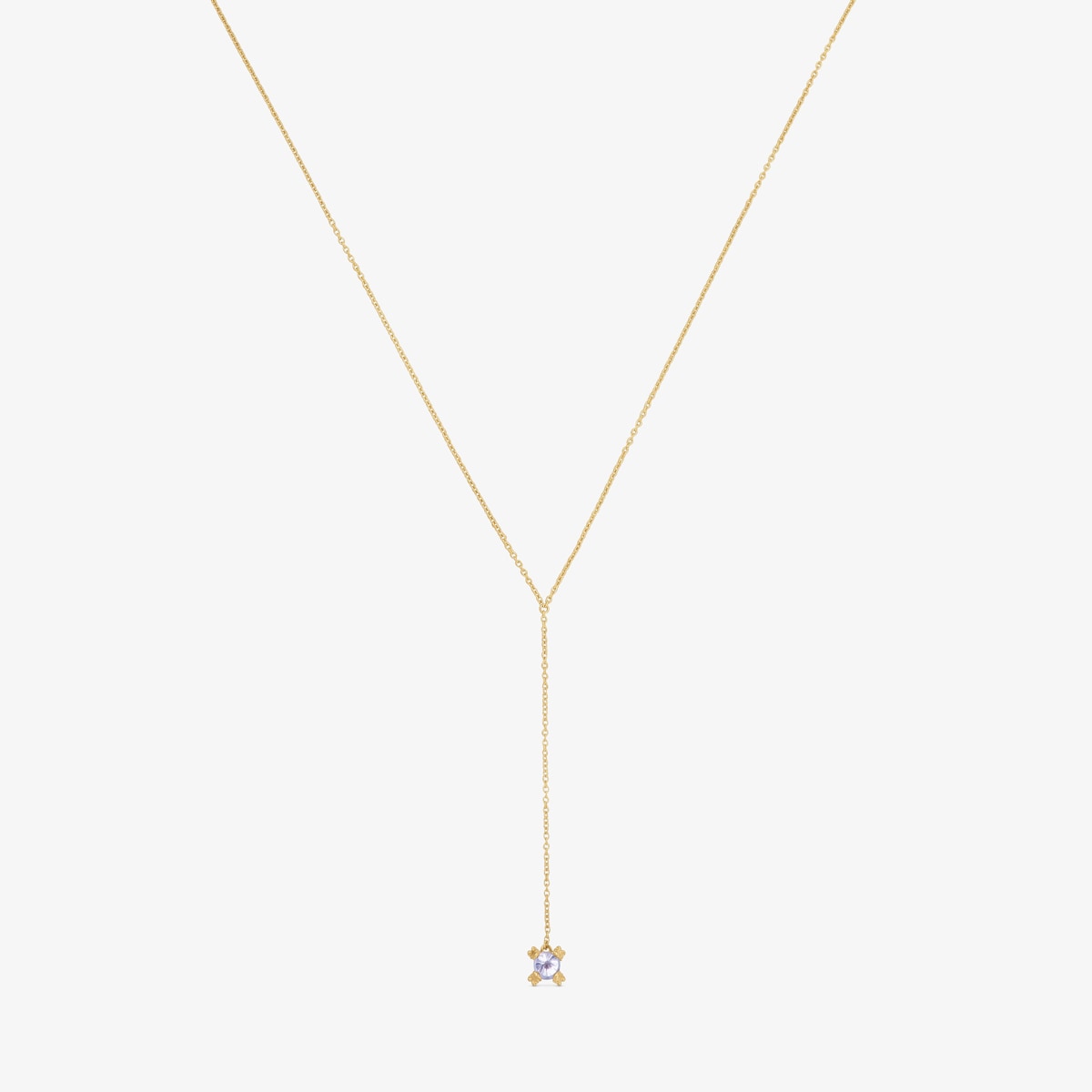 Tous - Collar Corto De Oro Y Tanzanita Color Pills - Lila