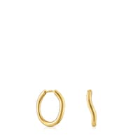11 mm gold hoop earrings New Hav