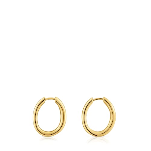 11 mm gold hoop earrings New Hav