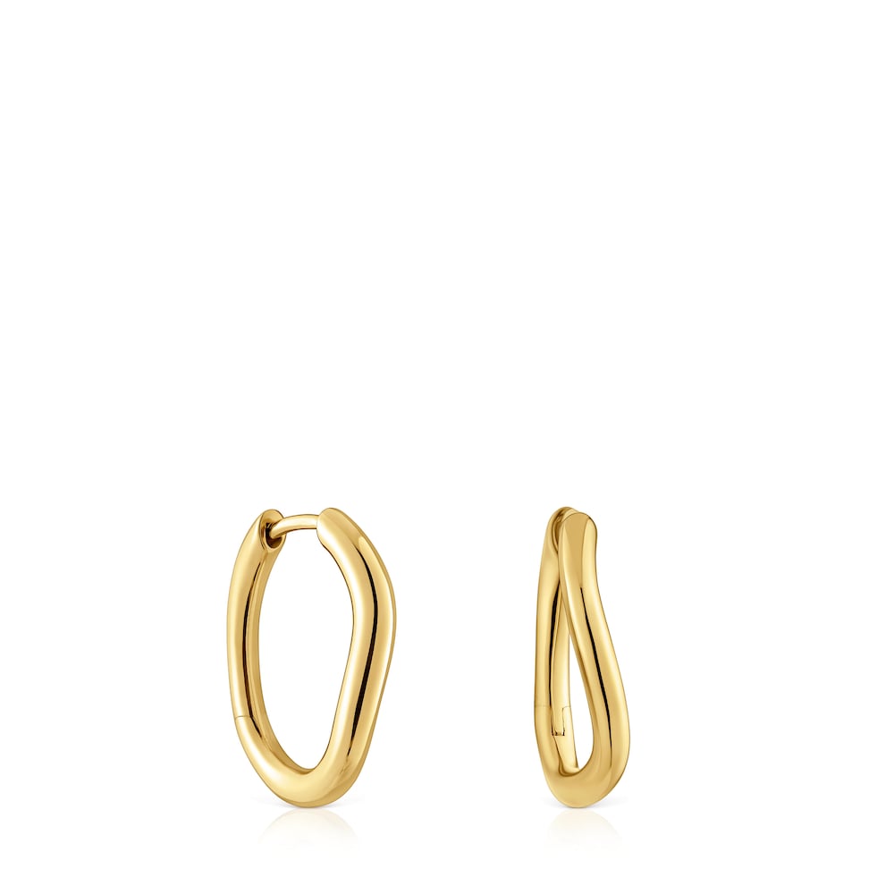 14 mm gold hoop earrings New Hav 14 mm gold hoop earrings New Hav
